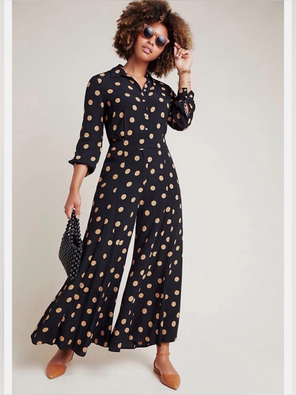 Anthropologie | Loveland Wide Leg Jumpsuit, 0P